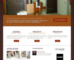 Il nuovo sito Bacci Scale Il nuovo sito Bacci Scale